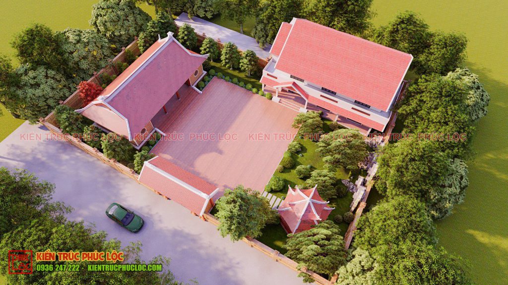 Tổng thể khối công trình