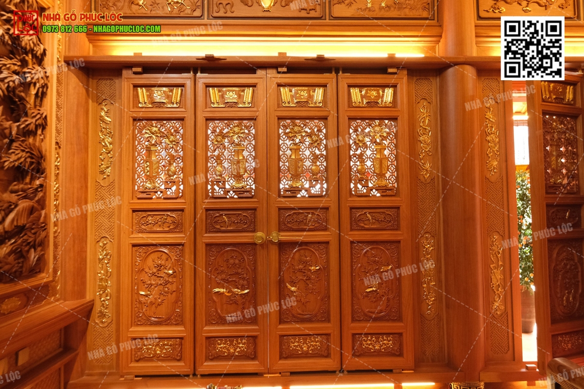Tranh tứ quý gỗ là gì?